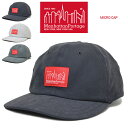  Manhattan Portage マンハッタンポーテージ キャップ MICRO 6-PANEL CAP ストラップバックキャップ 6パネルキャップ ブラック グレー チャコール MP036-19A00 