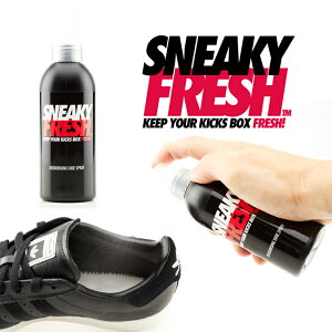 【割引クーポン配布中】 SNEAKY (スニーキー) FRESH フレッシュ 消臭スプレー 防臭スプレー 150ml スニーカーケア シューズケア シューケア 【あす楽対応】【RCP】