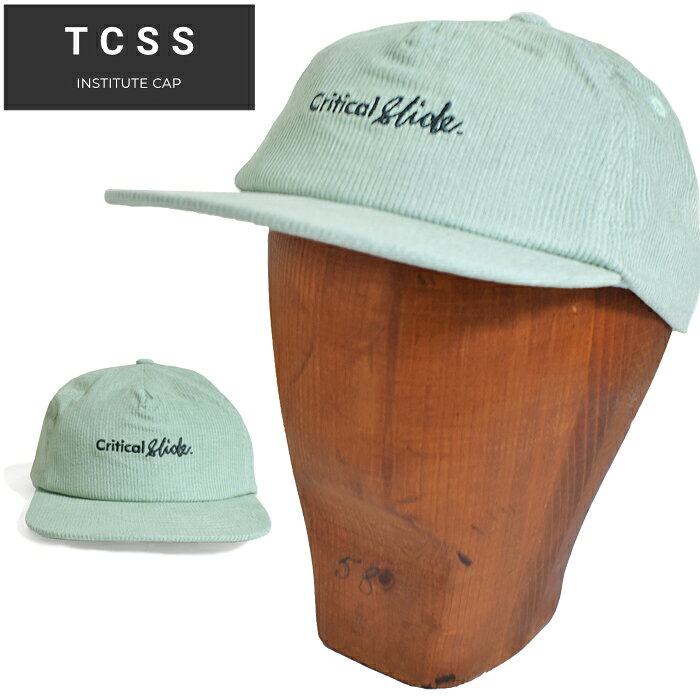 TCSS (ティーシーエスエス) キャップ INSTITUTE CORD CAP 帽子 スナップバックキャップ 5-PANEL 5パネルキャップ HW2150 