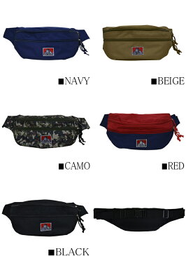 【割引クーポン配布中】 BEN DAVIS/ベンデイビス WAIST BAG ウエストバッグ 鞄 ボディバッグ 【単品購入の場合はネコポス便発送】