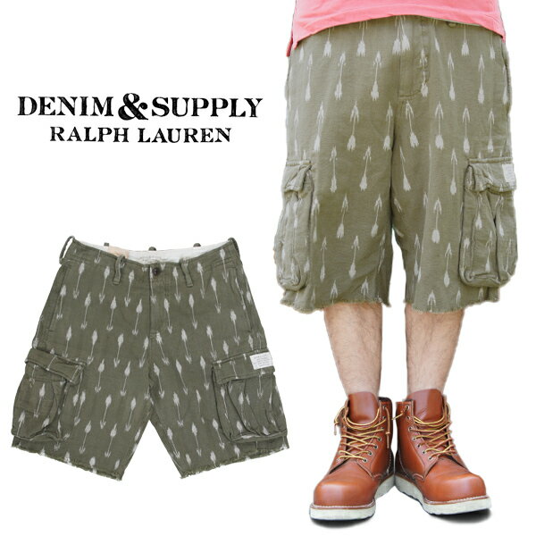  DENIM & SUPPLY by Ralph Lauren デニム＆サプライ　Arrowhead Cotton Cargo Short アローヘッドコットンカーゴショーツ　カーゴショーツ