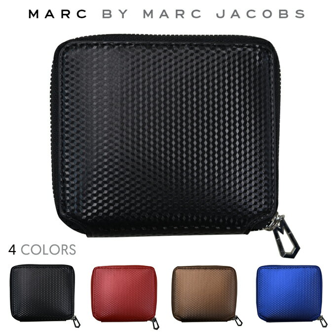 マークジェイコブス 財布（レディース） 【割引クーポン配布中】 MARC BY MARC JACOBS マーク バイ マークジェイコブス Cube Zip Wallet 財布 ジップウォレット 【あす楽対応】