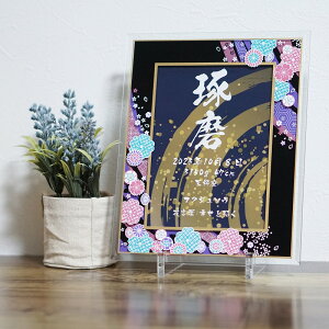 命名書 【366日の花言葉 星座入り】 出産祝い 命名書おしゃれ ガラス 命名書プレゼント 名前入り 名前ギフト オリジナルギフト 赤ちゃん お子さん お孫さん誕生 記念などに 名入れギフト 赤ちゃん 名前 子供 お七夜 366日のバースデー 命名紙 ベビーギフト 男の子 女の子
