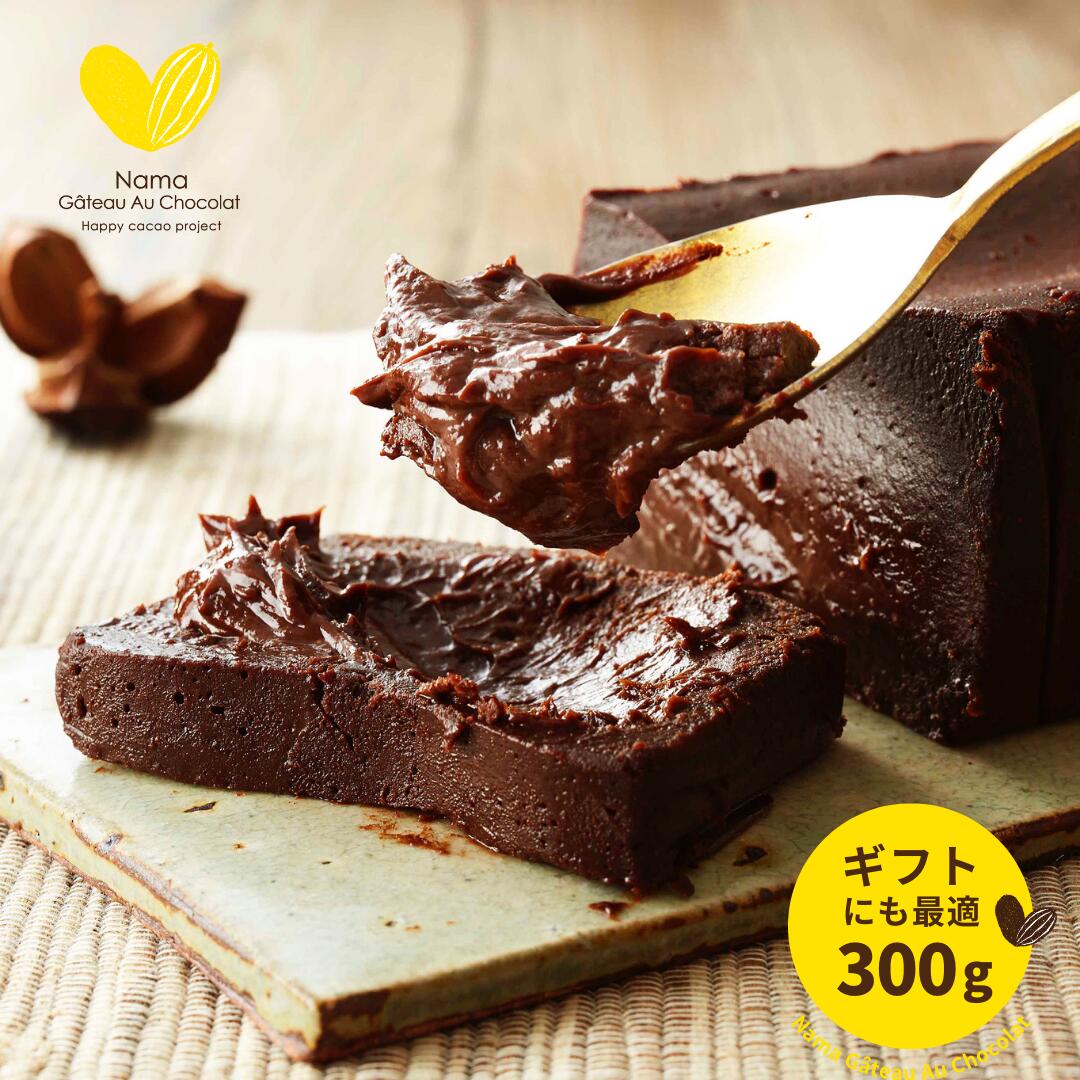 チョコレートケーキ 母の日 ラッピング 極上の口溶け 生 ガトーショコラ 300g 送料無料 濃厚 人気 高級 ショコラテリーヌ チョコテリーヌ チョコレート ケーキ グルテンフリー 誕生日 父の日 敬老の日 ギフト プレゼント チョコ 生チョコ スイーツ 人気 エシカル サステナブル