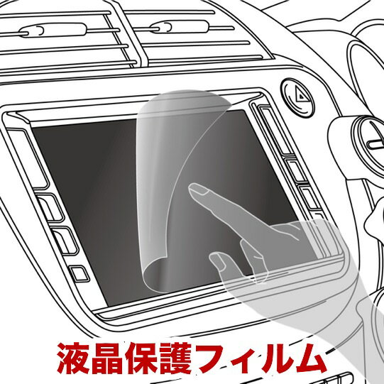 液晶保護フィルム X8V-EL対応 エルグランド専用 8型(8インチ) 反射防止 液晶保護フィルム 指紋防止 気泡レス加工 液晶フィルム アルパイン ALPINE