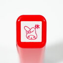 サンリオキャラクターズワンポイント浸透印 スタンプ はんこ 2414-008 マイメロディ 休 まいめろ 休み やすみ 休日 顔 HelloKitty サンリオ 手帳用 卓上カレンダー red レッド 赤色 Sanrio こどものかお KODOMO NO KAO (メール便可!!)