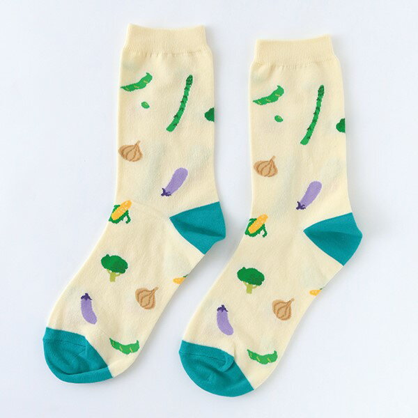 靴下（1000円程度） GARAPAGOSOCKS 靴下 [野菜] GP-037 くつ下 1組 布製品 やさい vegetable ベジタブル 玉ねぎ アスパラ トマト 赤蕪　トウモロコシ かぼちゃ 茄子 えんどう豆 ガラパゴスソックス gift プレゼント ギフト おしゃれ 　グリーンフラッシュ GreenFlash (メール便可!!)