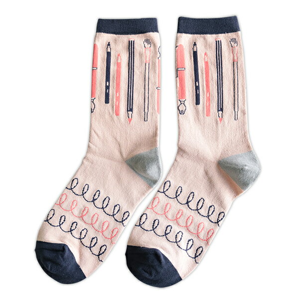 靴下（1000円程度） GARAPAGOSOCKS 靴下 [Stationery] GP-017 くつ下 1組 布製品 文具 鉛筆 えんぴつ 万年筆 砂けし ガラパゴスソックス gift プレゼント ギフト おしゃれ 　グリーンフラッシュ GreenFlash (メール便可!!)