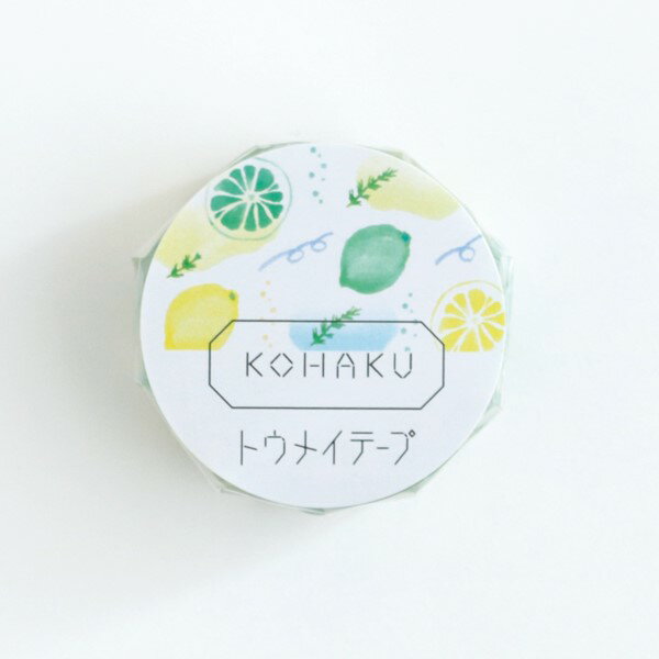 KOHAKU トウメイテープ Clear Masking Tape 