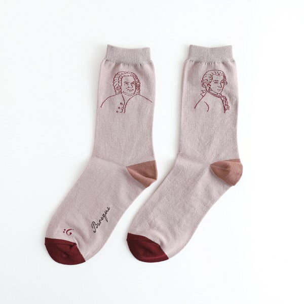 靴下（1000円程度） GARAPAGOSOCKS 靴下 STUDY HOLIC [音楽学] ST-222 くつ下 1組 布製品 おんがく 学問 Musicology バッハ クラシック ベートーヴェン モーツァルト ピアノ ガラパゴスソックス gift プレゼント ギフト おしゃれ グリーンフラッシュ GreenFlash (メール便可!!)