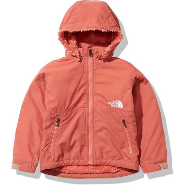 THE NORTHFACE ノースフェイスコンパクトノマドジャケット（キッズ）Compact Nomad JacketカラーFDフェデットローズ　ピンク　子供用　防寒ジャケット　軽量　撥水　NPJ72036FD