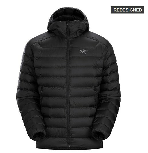 【正規品】ARCTERYX アークテリクス　L07957600Cerium Hoody Mensセリウム フーディメンズ　BLACL黒　男性用Sサイズ　ダウンダウンジャケット/登山/トレッキング/カジュアル／防寒　686487866195