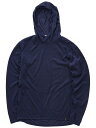 ★Teton Bros. ティートンブロスAXIO LITE HOODY (MEN)　アクシオライトフーディメンズ　NAVYネイビーハイブリッドウールベースレイヤー　登山アウトドア　トレッキング　トレイルランニング　通気性　保温　通年使用