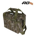 ★AO COOLERS エーオークーラーズ12 パック キャンバス ソフトクーラー モッシーオークボトムランドキャンプ アウトドア クーラーボックス クーラー...