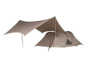 楽天ナムチェバザール楽天市場店★snow peak　スノーピーク　ランドネスト S テントタープセット　LandnestS　TENT-TARP SET　4960589851744　キャンプ　アウトドア　定番　セットでお得　汎用性の高さ 立てやすい　快適　〔テント〕2名 〔タープ〕4名