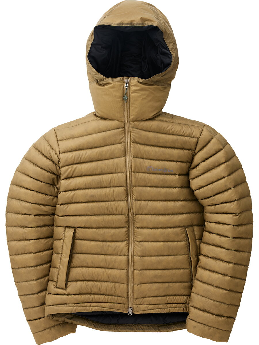 Teton Bros. ティートンブロス Bering Inner Hoody (Mens)　軽量インナーダウンフーディ　ライトダウン　軽量　撥水ダウン登山アウトドア　トレッキング　トレイルランニング　ミッドレイヤー　高品質850FPダウン