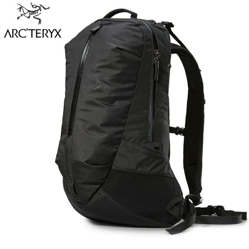 正規品　アークテリクス ARC'TERYXArro 22 Backpack　アロー22バックパック X00000796901　リュック　ファッション　PC収納可 A4サイズ　22L　BLACK2　通勤通学　カジュアル　タウンユース