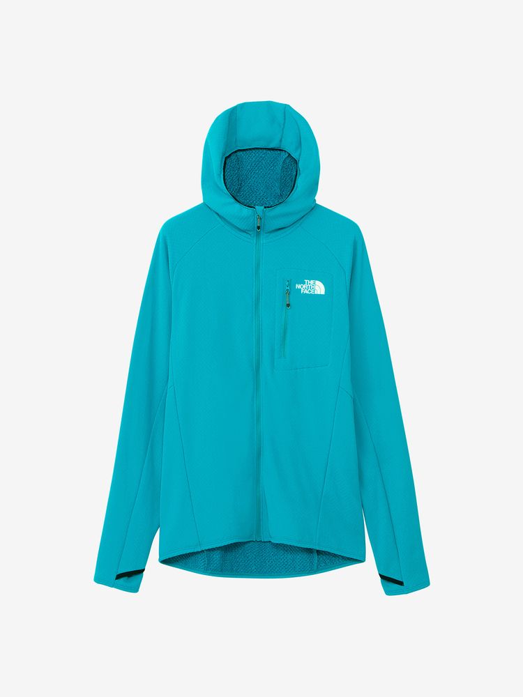 ★THE NORTHFACE ノースフェイスエクスペディショングリッドフリースフルジップフーディ（ユニセックス）Expedition Grid Fleece FULLZIP Hoodie　フリースパーカ　通気性　保温性　快適性　ミッドレイヤー　吸水速乾　保温　登山　アルパイン　NL72322