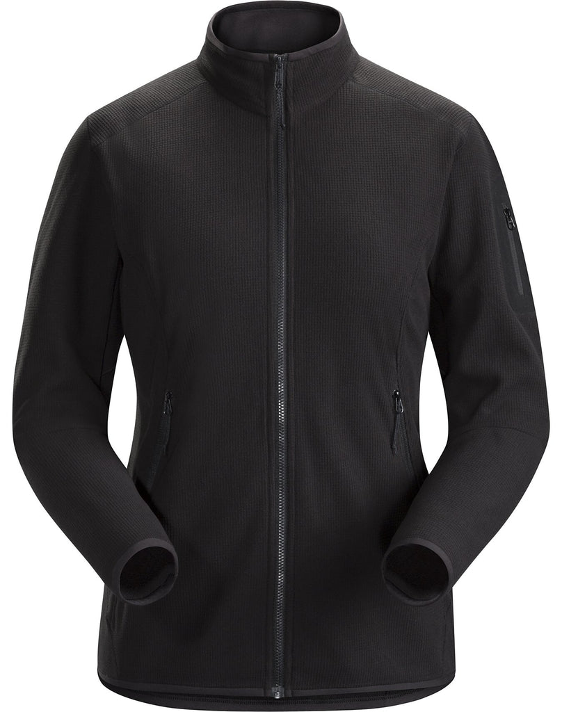 ARC'TERYXアークテリクス　L07168800Delta LT Jacket Womens　デルタジャケット ウィメンズBLACK黒フリース/登山/トレッキング/カジュアルマイクロフリース　ジャケット　レディース