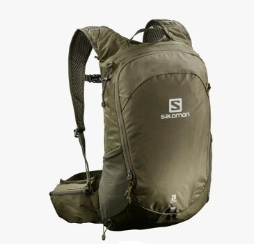 SALOMON サロモン　TRAILBRAZER20 トレイルブレイザー20　 ハイキングバッグ　Martini Olive　193128508975 オリーブ　トレラン用ザック　バックパック　トレラン　ハイキング軽量　ファストハイク　ランニング　LC1520200