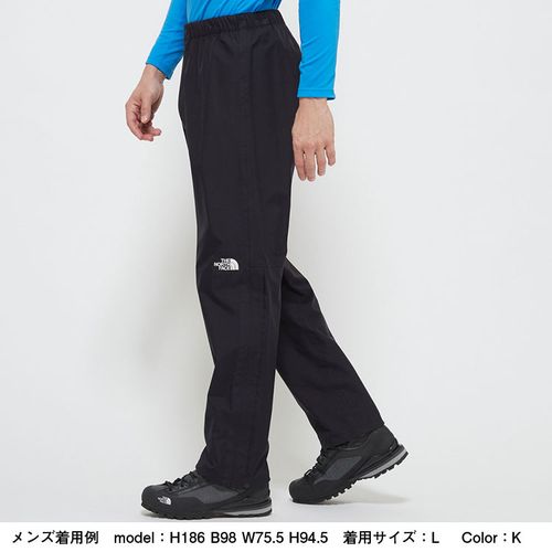 THE NORTH FACEノースフェイス Climb Light zip pantsクライムライト　ジップパンツ メンズ4957631071038 サイズM　ブラック レインパンツ　ハードシェル　アウトドア　人気　ゴアテックス　黒