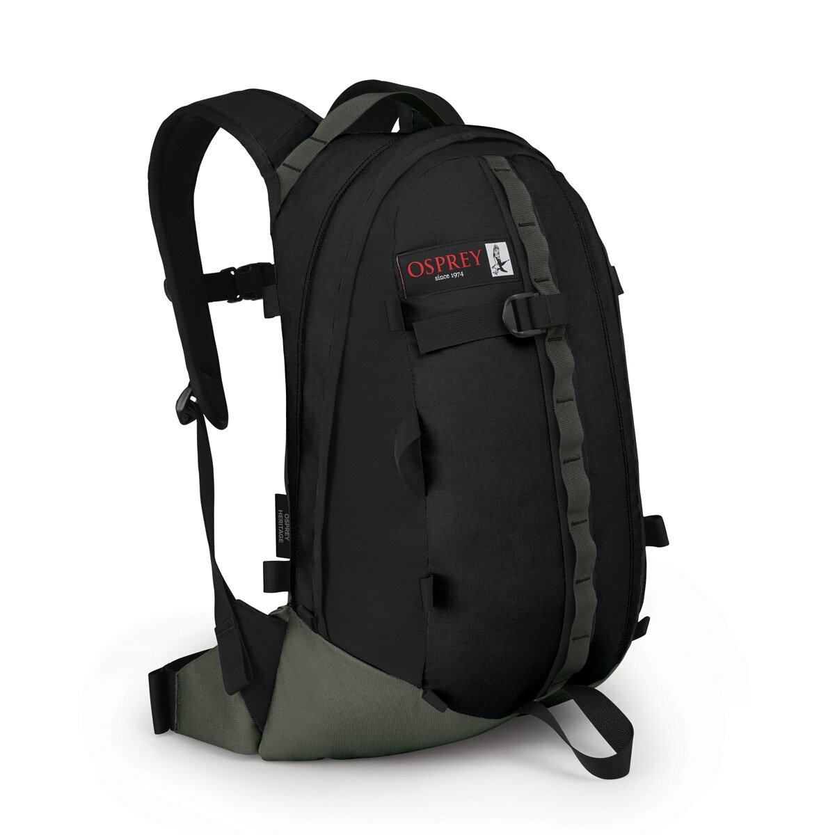 osprey オスプレー　ヘリテージシンプレックス　デイバック　20L　　ベストパック　復刻版　黒　ブラック　BLACK　843820120448