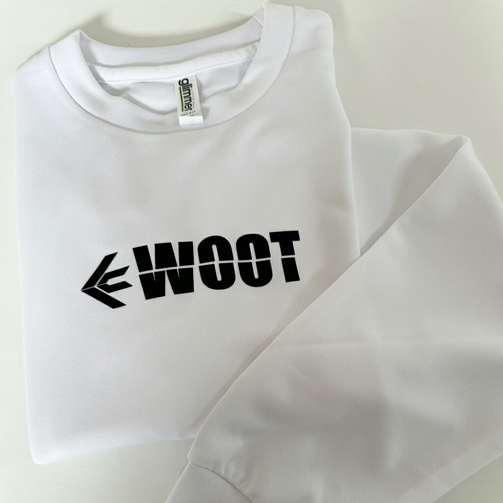 UVcut ＝吸水速乾WOOT 長袖T shirt＝
