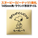表札 スヌーピー 丸三タカギ 戸建て 145×145 145mm ピーナッツ(PEANUTS) 陶器(焼き物) かわいい SPAR-5-5