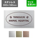看板 ステンレス 300×180mm サイズ変更OK 看板プレート 表札 会社看板 事務所 法人 オフィス アパート看板 マンション 店舗用 オーダーメイド シ...