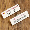 名札 ネームプレート 会社 ≪アクリル名札Dタイプ/3個から注文可能≫ ピン クリップ付き 穴 開かない 名入れ ロゴ まとめ割引有 企業 コスプレ 社員証 イベント 学制服 作業着 白衣 企業ロゴ 学校 美容院 美容室 ネイルサロン ブライダル 飲食店 カフェ【翌々営業日出荷】