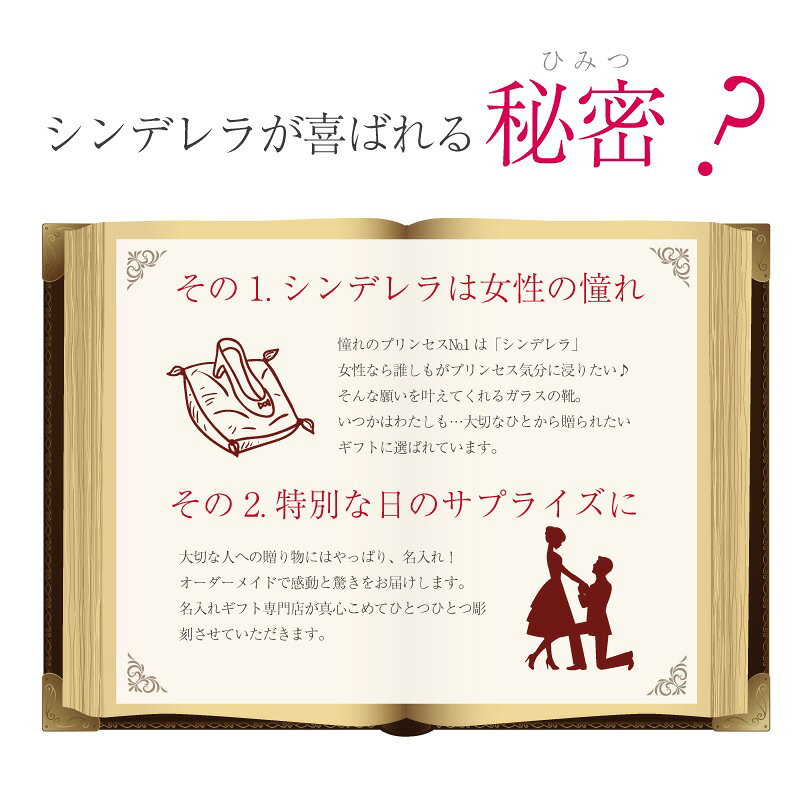 名入れプレゼント ギフトヤのプレゼント お酒 名入れ 【 シンデレラシューボトル 】 誕生日 人気 ギフト リキュール 名入れボトル シューボトル シンデレラ ガラスの靴 名前入れ 送料無料 プロポーズ 記念日 女性 女友達 彼女 妻 サプライズ オーダーメイド 成人祝い お祝い 5営業日出荷｜アングル3