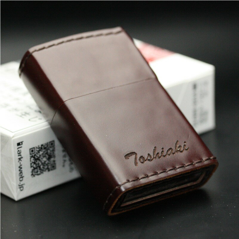 ZIPPO ライター コードバン 革巻き 名入れ 【 革巻きZIPPO 】 男性 プレゼント 実用的 ギフト 旦那 誕生日プレゼント 記念日 人気 おしゃれ か...