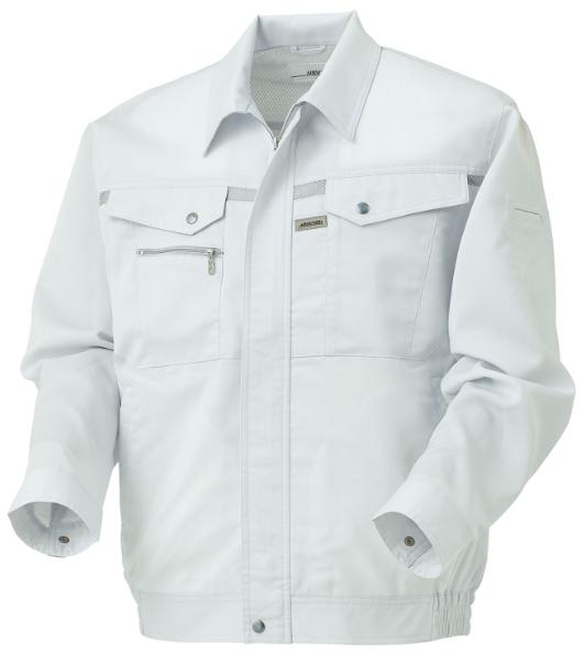 255411 春夏用長袖ジャンパー （クロダルマ【KURODARUMA】） 【社名刺繍無料】 S～5L ポリエステル90％・綿10％