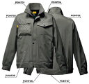 SW105 メンズフィールドジャケット (ビッグボーン・bigborn・SWW)作業着・作業服【社名刺繍無料】S~5L ポリエステル100%