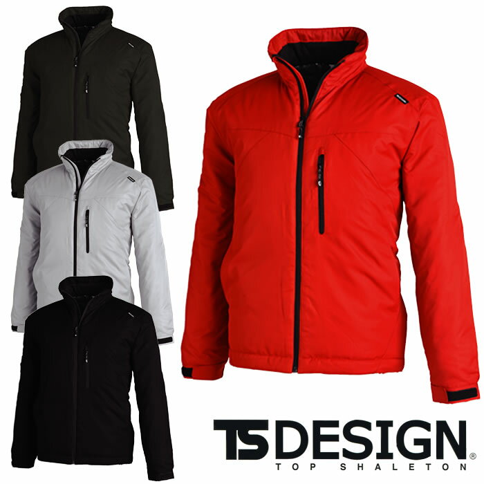 樂天商城 - 1826 メガヒート　ライトウォームジャケット ts デザイン 藤和 TS DESIGN 防寒着 S M L LL 3L 4L 5L ポリエステル100％・中綿　ポリエステル100％