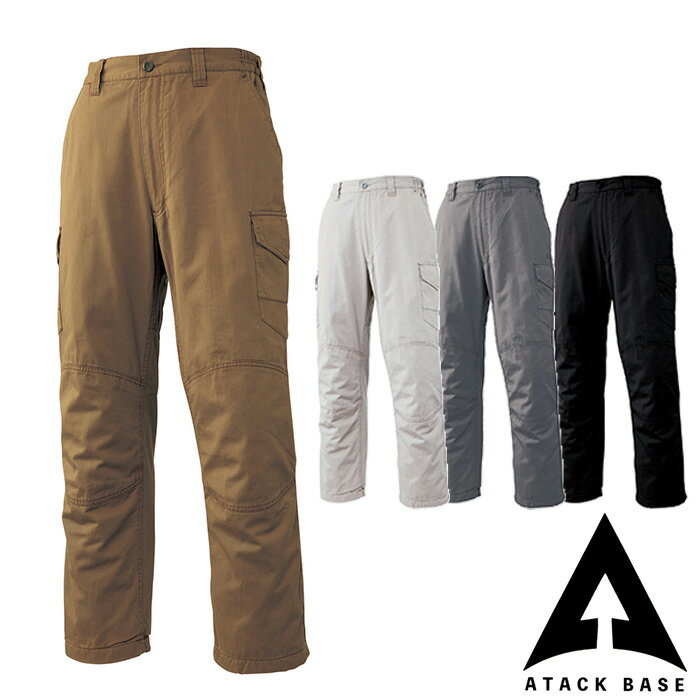 樂天商城 - 0322 防寒パンツ ATACK BASE アタックベース 防寒着 防寒ウェア M〜5L 綿100%