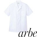 AB-6407 白衣（半袖） メンズ チトセ chitose 社名刺繍無料 S〜5L ポプリン ポリエステル65%、綿35%