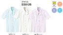 オフィス 事務 ブラウス SS012B ブラウス おしゃれ 神馬本店 selectstage 事務服 制服 5号〜19号 ポリエステル85％ 綿15％