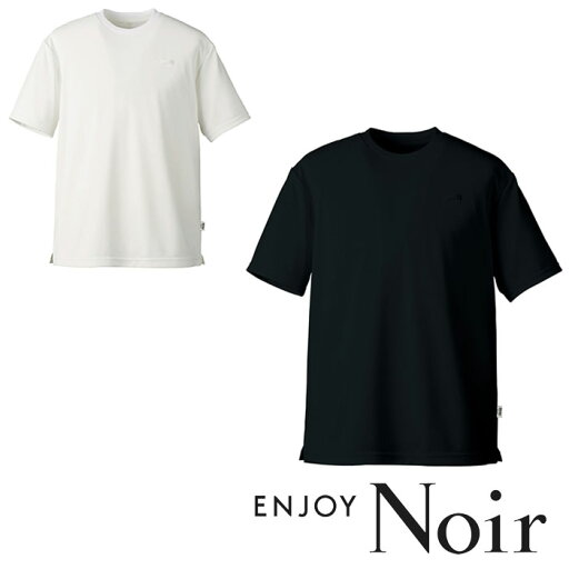 NST022 ユニセックスプルオーバー(半袖) ENJOY Noir・カーシーカシマ・KARSEE 事務服・制服 SS〜3L ポリエステル100% NST022 ユニセックスプルオーバー(半袖) ENJOY Noir・カーシーカシマ・KARSEE 事務服・制服 SS〜3L ポリエステル100%