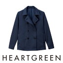 HAJ006 ニットジャケット HEARTGREEN・カーシーカシマ・KARSEE 介護・福祉 S〜LL ポリエステル100％