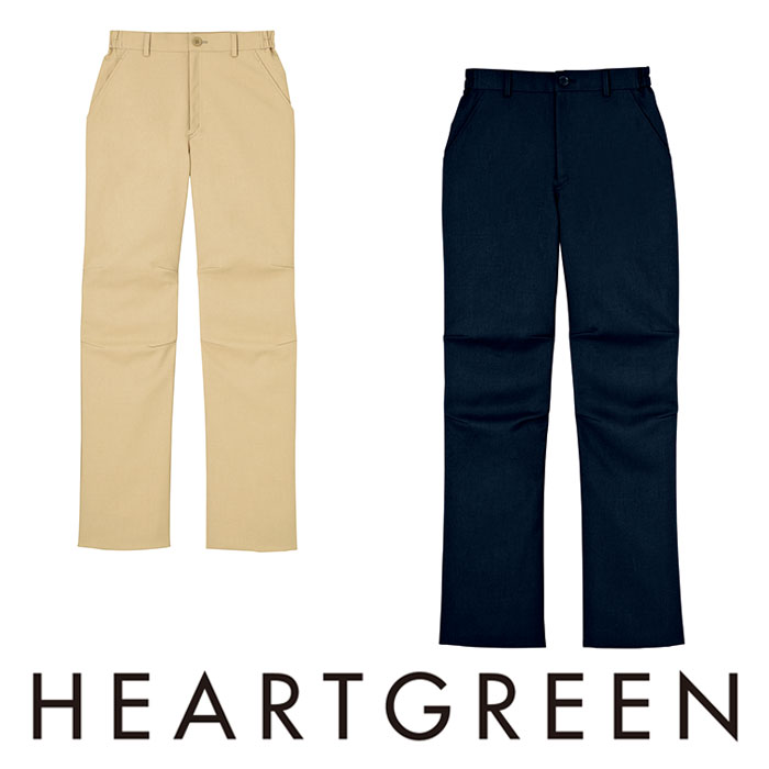 HL2455 パンツ（レディス） HEARTGREEN・カーシーカシマ・KARSEE 介護・福祉 SS〜3L ポリエステル100％ 1