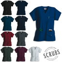 Z1J15 男女兼用スクラブ UNISEX6ポケットスナップトップ S.C.R.U.B.S スクラブズ 社名刺繍無料 XXS〜L ポリエステル65％・綿35％