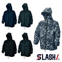 01880 裏トリコットリップウィンドブレーカー SLASH シンメン SHINMEN 作業服・作業着 【社名刺繍無料】 S~5L ポリエステル100%