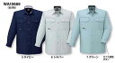 WA10669 長袖シャツ(サンエス【SUN-S】) 【社名刺繍無料】SS~8L ポリエステル80%・綿20% トロピカル