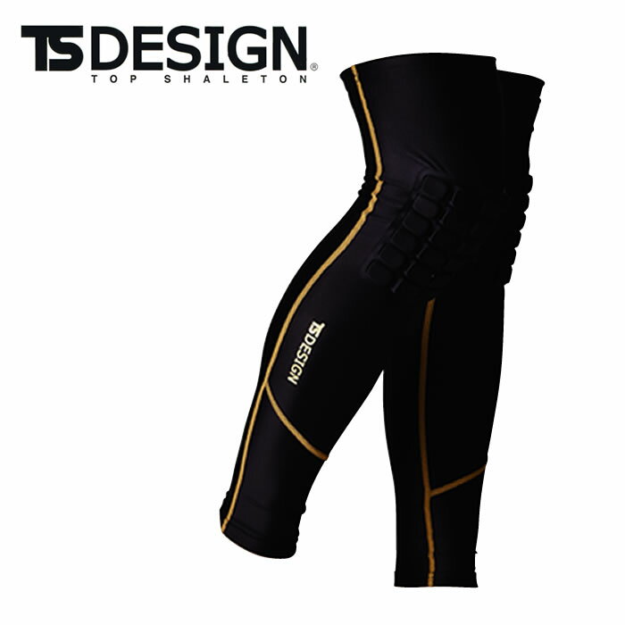8392 ニープロテクトパワーソックス ts デザイン 藤和 TS DESIGN コンプレッションパンツ 作業着 作業服 インナー M L ナイロン80％・ポリウレタン20％