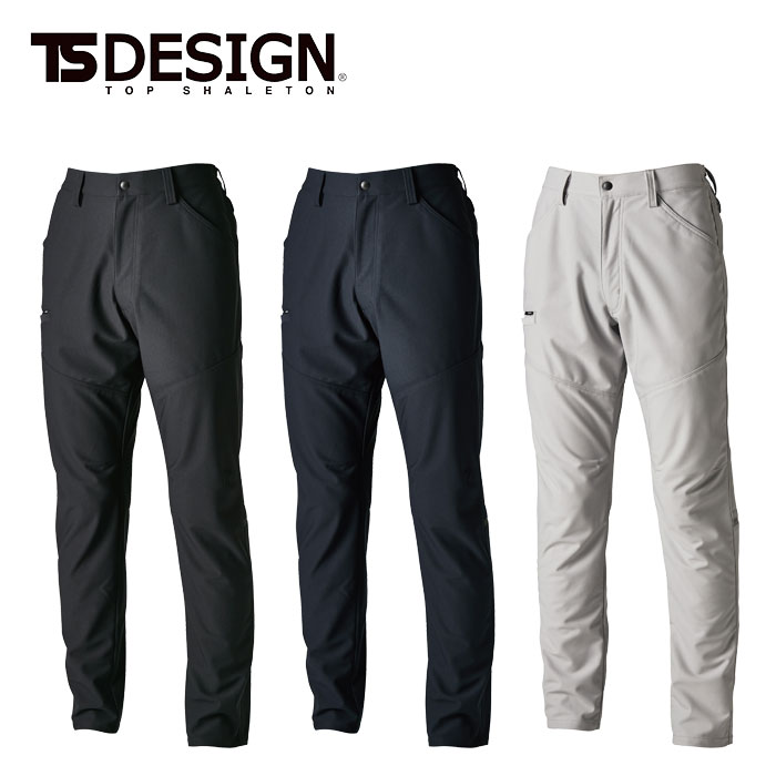 樂天商城 - 84652 ドライテックパンツ tsデザイン TSDESIGN 秋冬 作業服 作業着 SS S M L LL 3L 4L ポリエステル100％ ドライテックトリコ