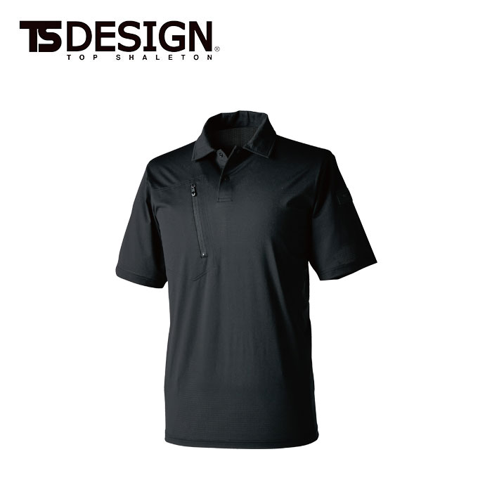 樂天商城 - 8565 DEOドッツ ショートスリーブポロシャツ TS デザイン 藤和 TS DESIGN 作業服 作業着 SS S M L LL 3L 4L 5L 6L ポリエステル88％・ナイロン12％