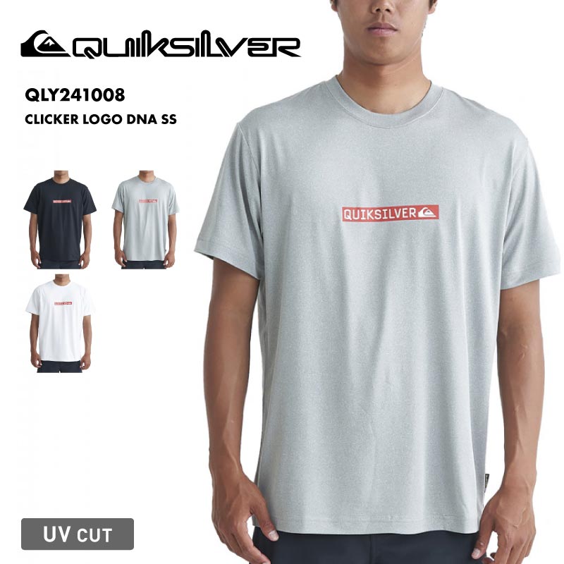 QUIKSILVER/åС  Ⱦµ å奬T CLICKER LOGO DNA SS 2024 SPRING QLY241008 UVå  ० UPF50+ ե SUP ®  ֥  