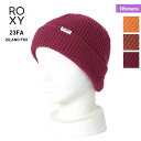 ROXY/ロキシー レディース ダブル ニット帽 ERJHA04061 ビーニー ニットキャップ 毛糸の帽子 ぼうし ウォッチキャップ スノーボード スキー 防寒 折り返し 女性用