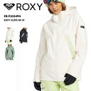 ROXY/ロキシー レディース スノージャケット ROXY SLOPE NP JK 2024-25 SNOW ERJTJ03494 スキー スノボ スノーボード チェストポケット パスポケット パウダースカート フード付き調節 ゴーグルポケット 防寒 ウインタースポーツ 女性用 【LDY】